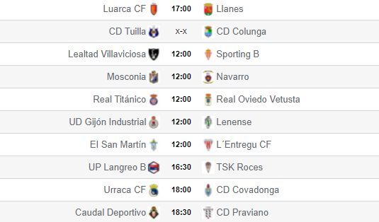 Partidos de la J10 en el grupo II de Tercera RFEF