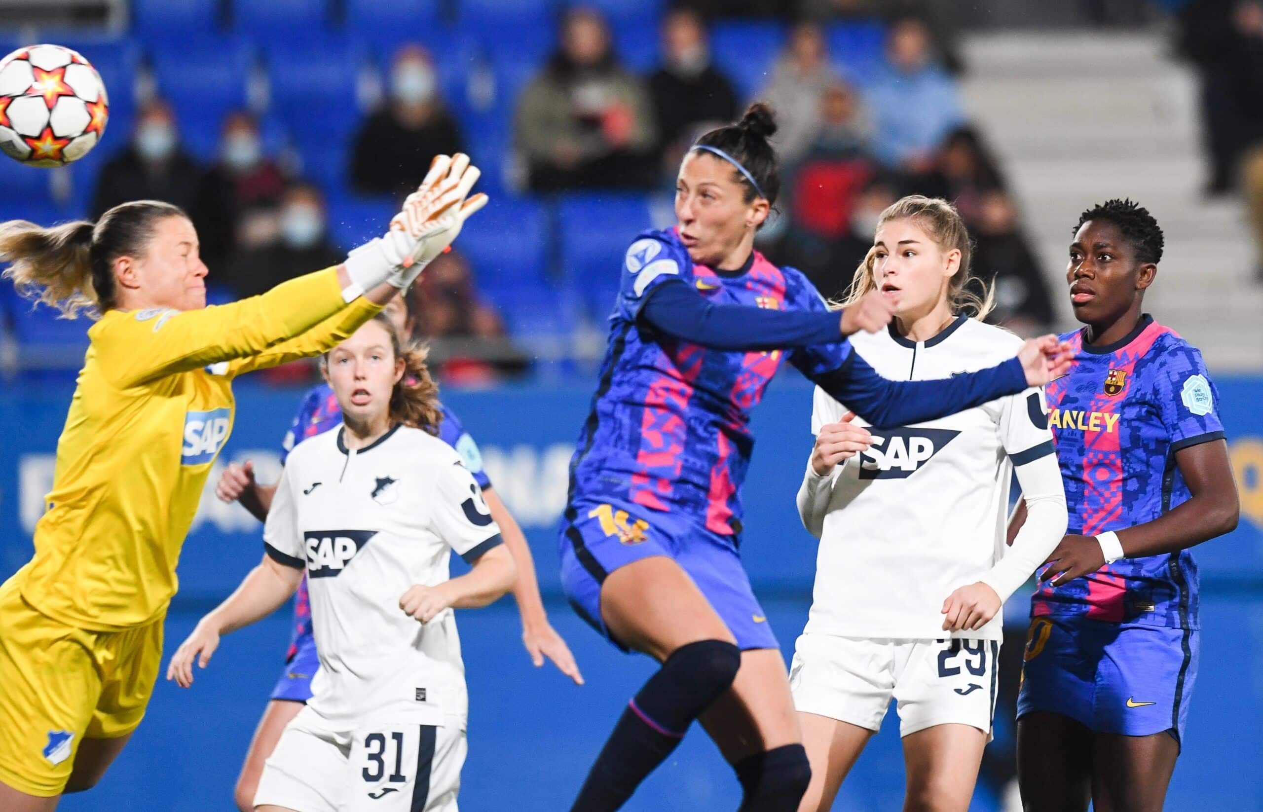 Foto vía Twitter @fcbfemeni Las estrellas de la noche