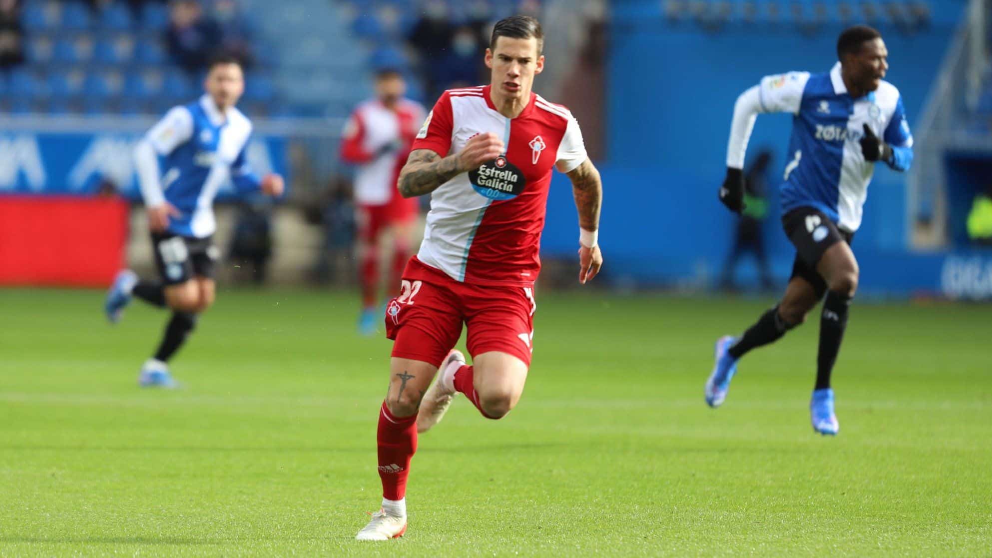 Santi Mina. Foto: RC Celta