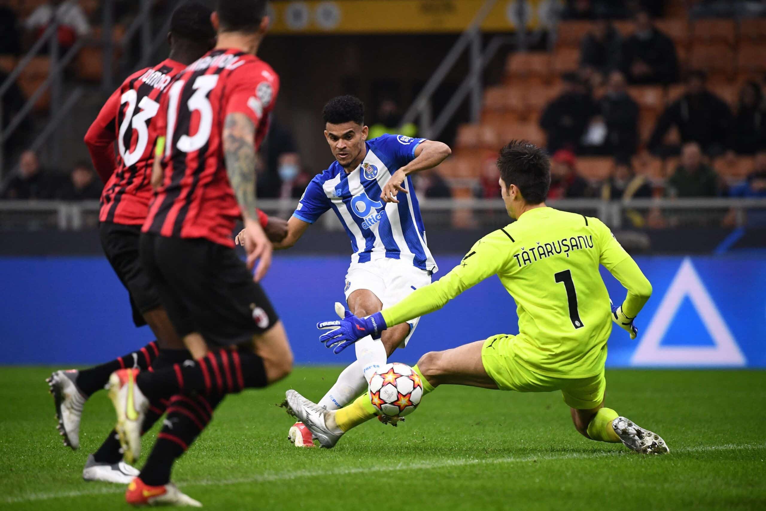 Milan 1-1 Porto: De 12 partidos en la Copa de Europa. los 'rossoneros' han ganado solo 2. Fuente: (@UEFA).