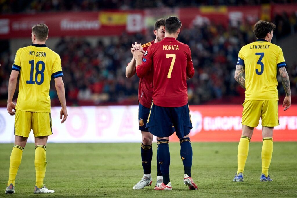 Álvaro Morata con España