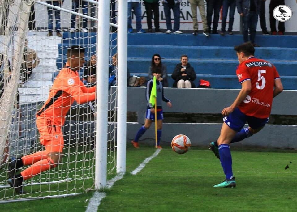 Lance del CD Praviano - Real Oviedo Vetusta