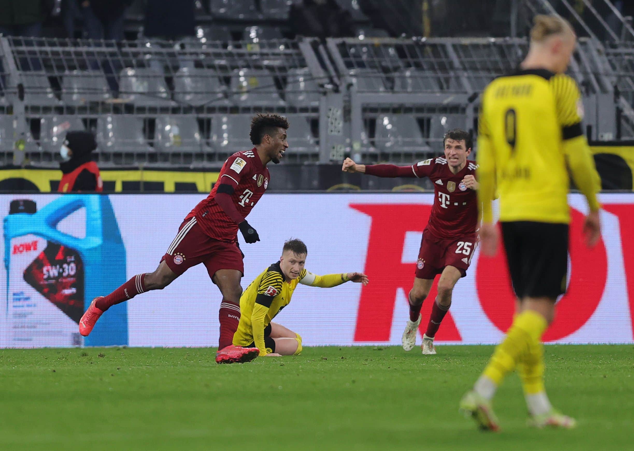Borussia Dortmund 2-3 Bayern Münich: Séptima victoria consecutiva de los bávaros en 'Der Klassiker'.
