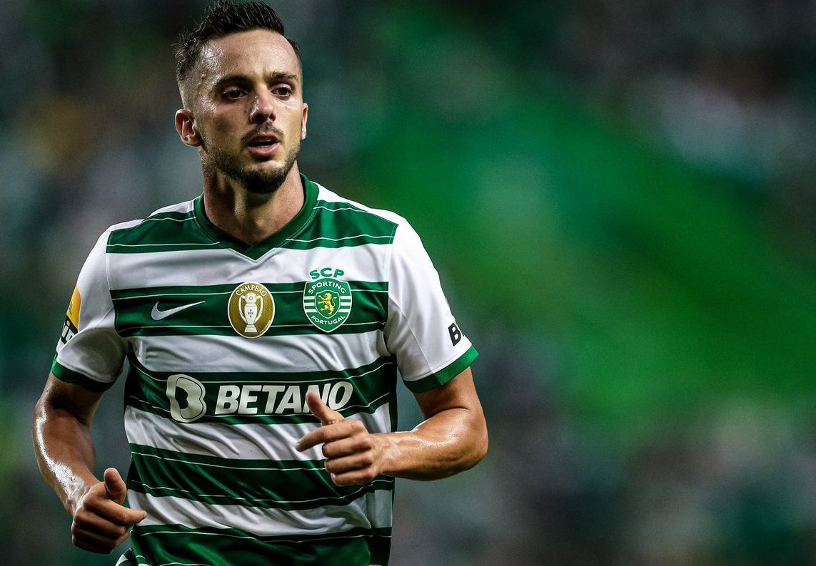 Pablo Sarabia con el Sporting CP