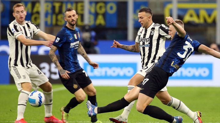 Inter-Juventus: tras el empate a 1 en su primer duelo esta temporada, los caminos de ambos campeones han tomado líneas distintas. Fuente: (AS)