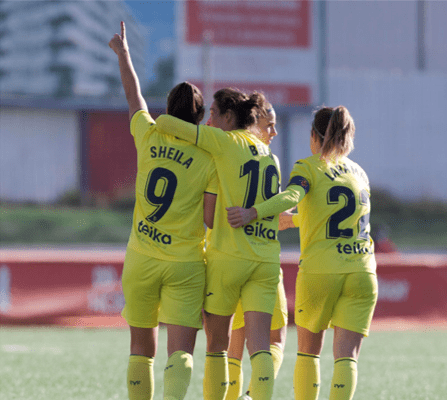 Fuente: Twitter Oficial del Villarreal CFF (@CVFFemenino)