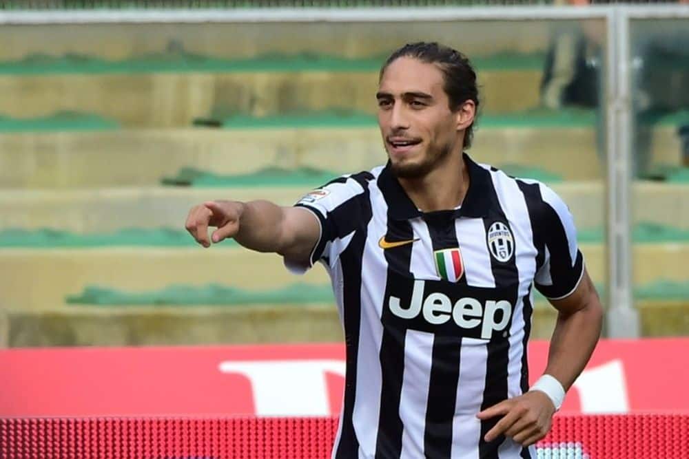 Martín Cáceres en la Juve