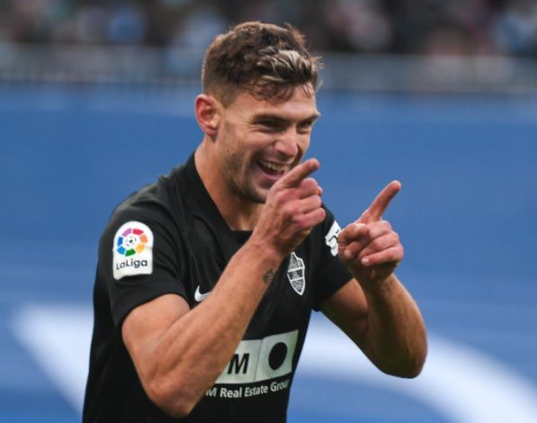 Lucas Boyé celebra un gol