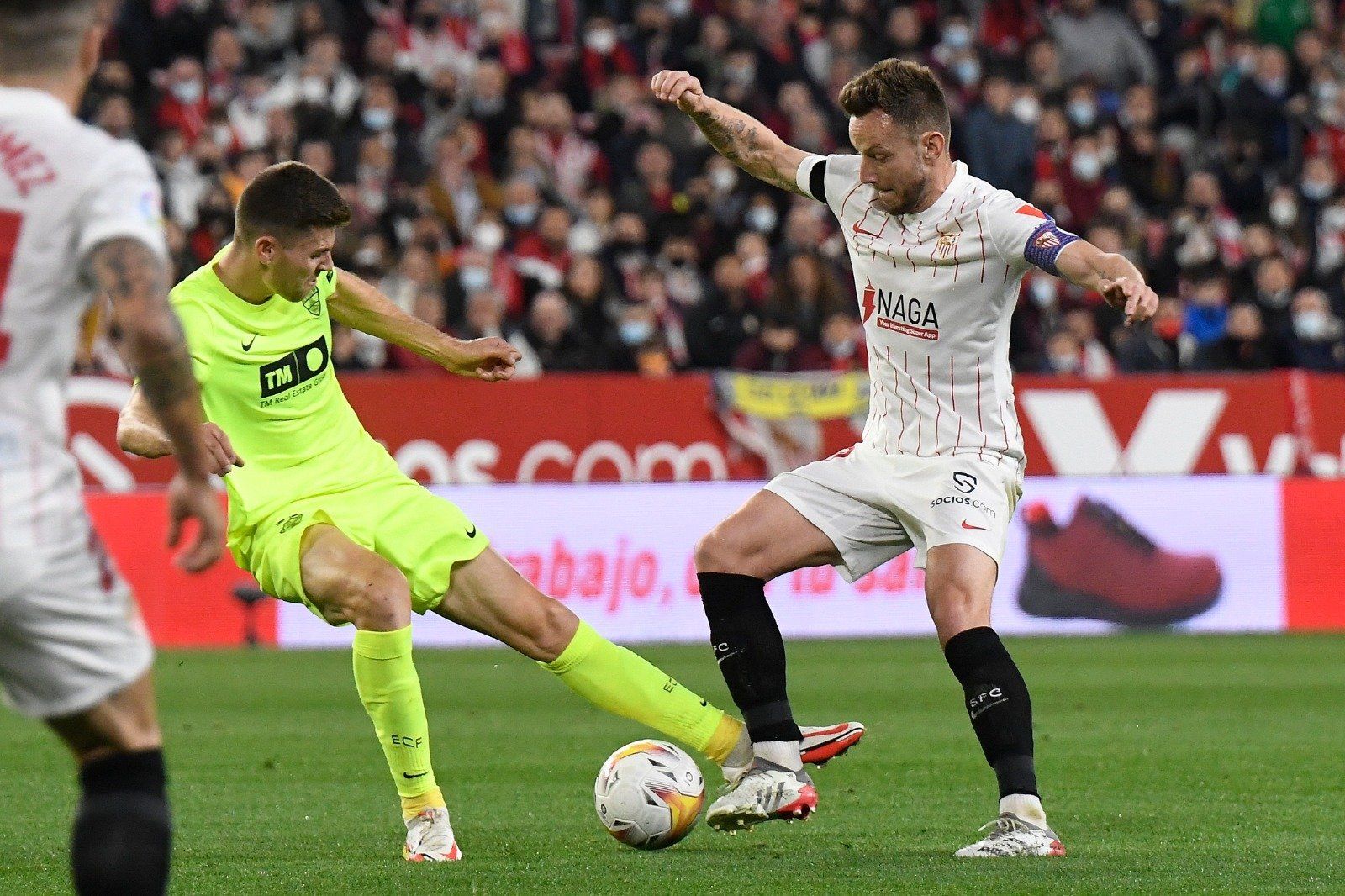 Imagen de un lance del juego. Fuente: SevillaFC