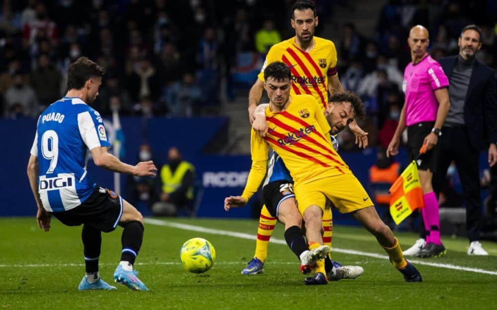 Repartición de puntos en el derbi catalán. Vía: @FCBarcelona_es