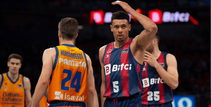 Arostegui, Hermansson y Balwin IV fueron los protagonistas del partido. Fuente: BITCI Baskonia.