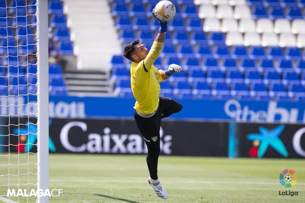 Dani MArtín (Foto: Málaga CF)