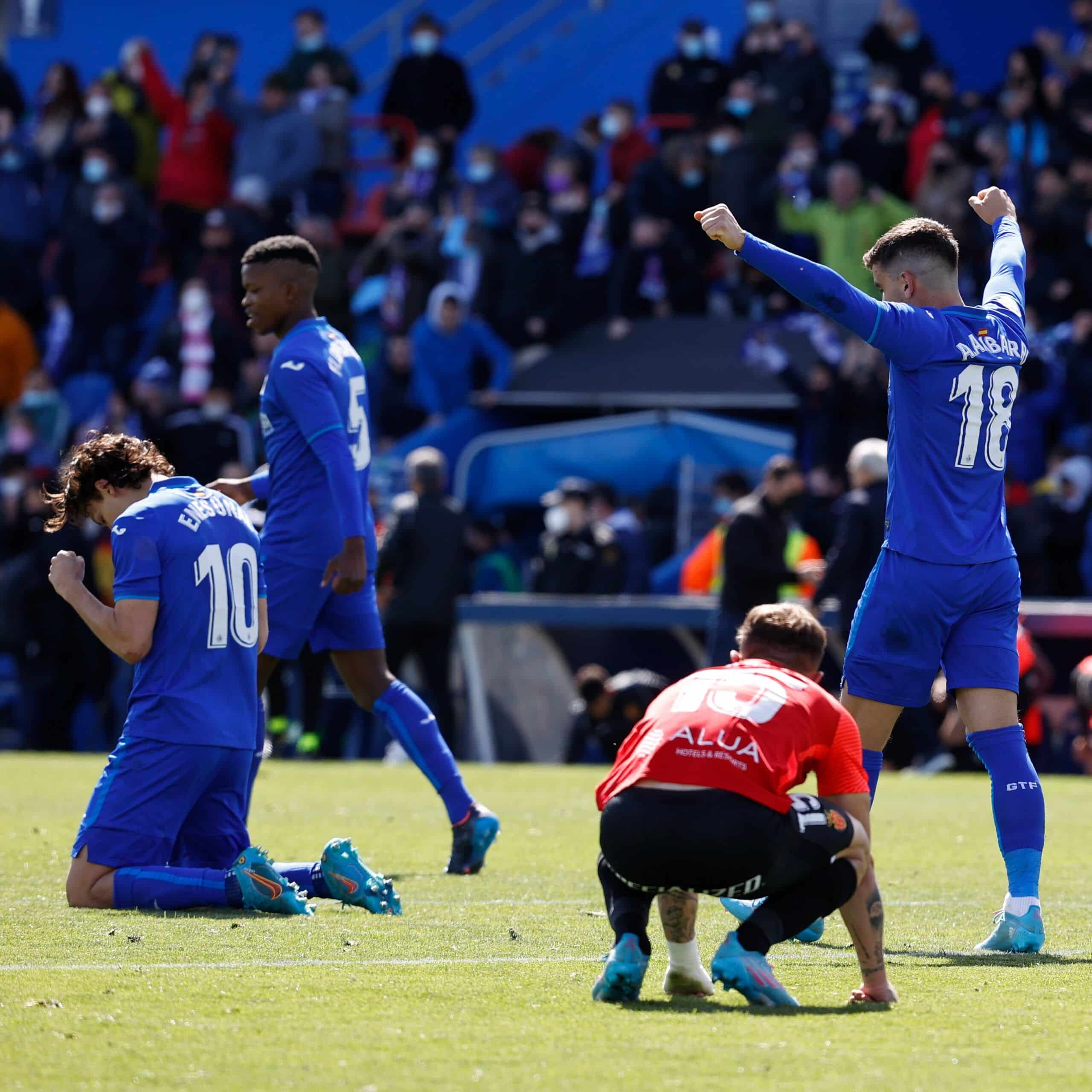 Getafe celebra victoria