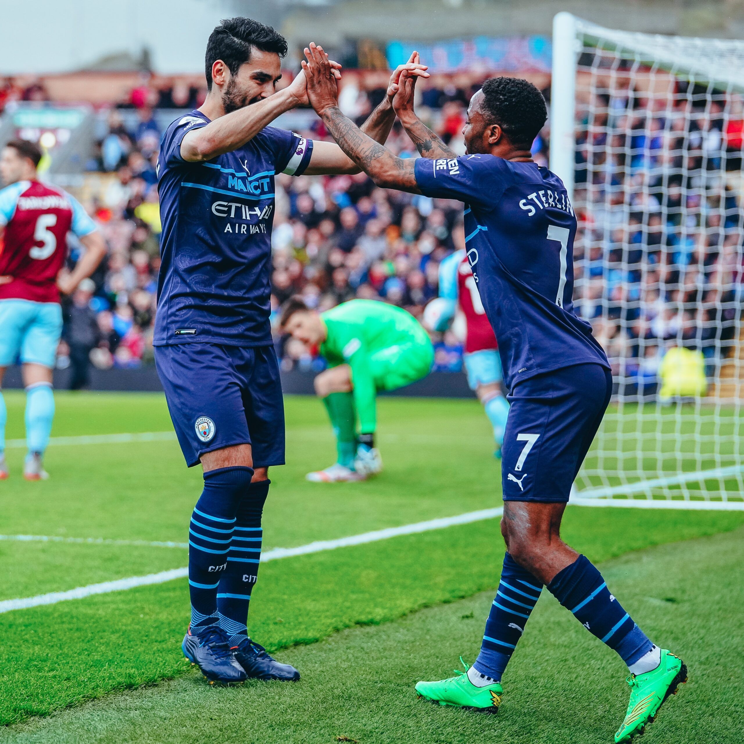 Gundogan celebrando el gol