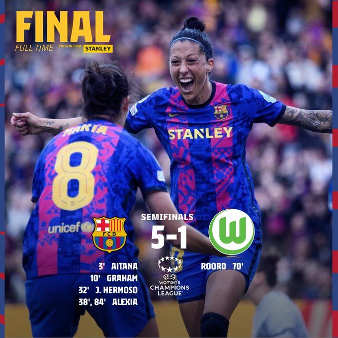 Imagen del twitter del FC Barcelona Femení
