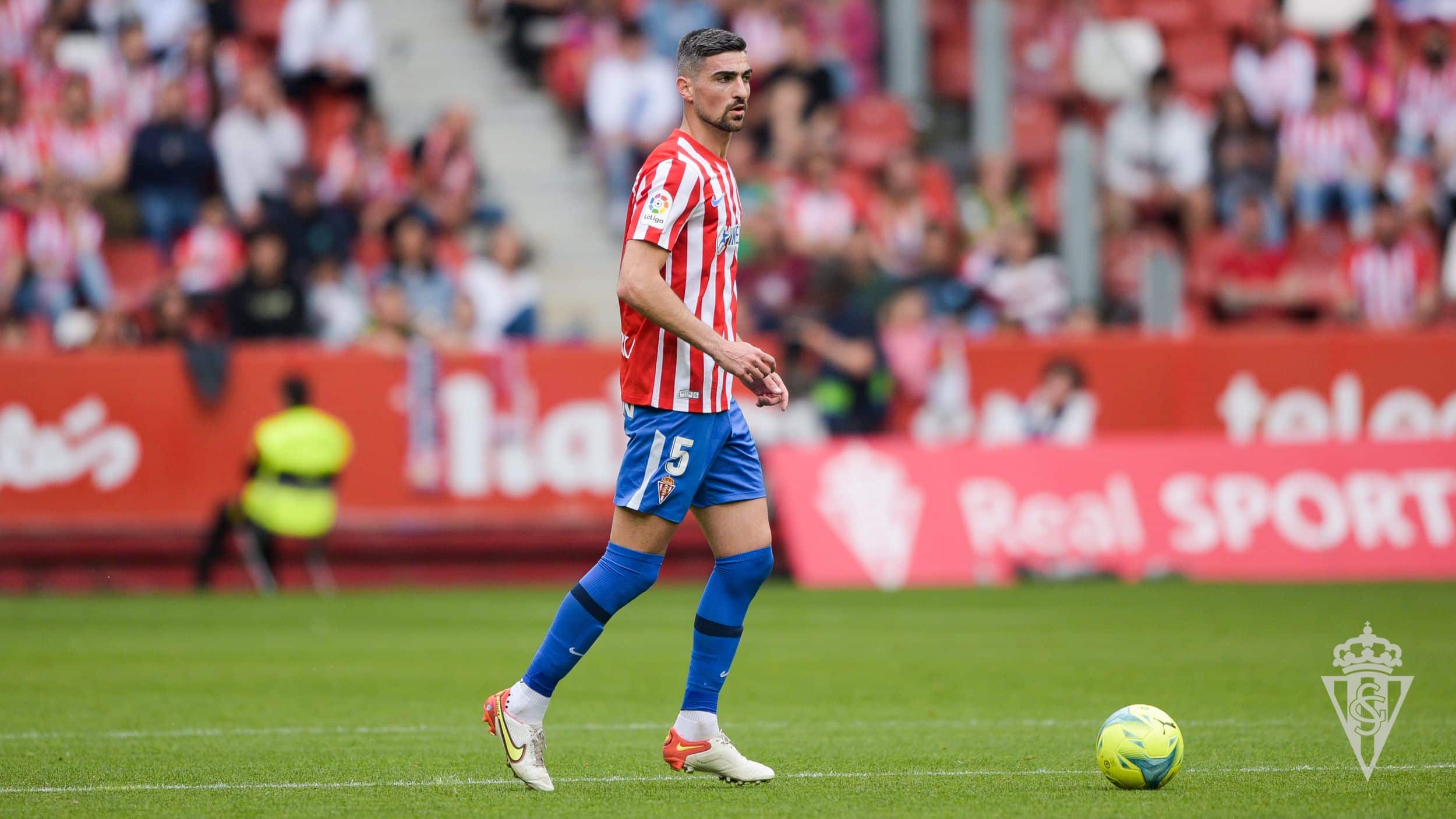 Borja López en un partido