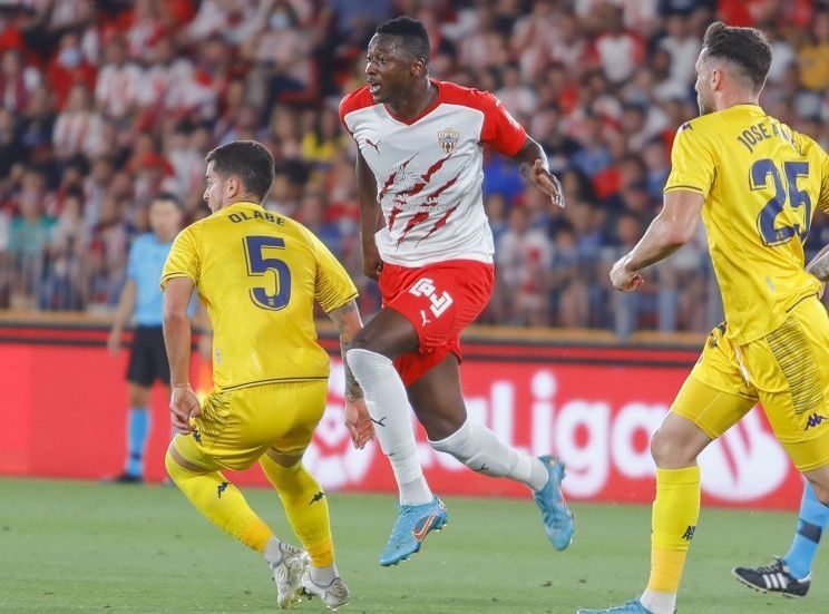 Sadiq en un partido frente al Alcorcón