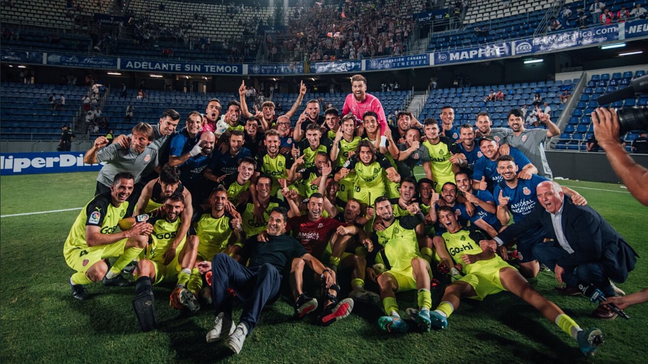 Ascenso Girona FC a primera división. Fuente: Girona FC