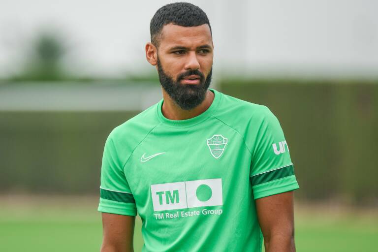 Mourad en la pretemporada de 2022 (Foto: Elche CF)
