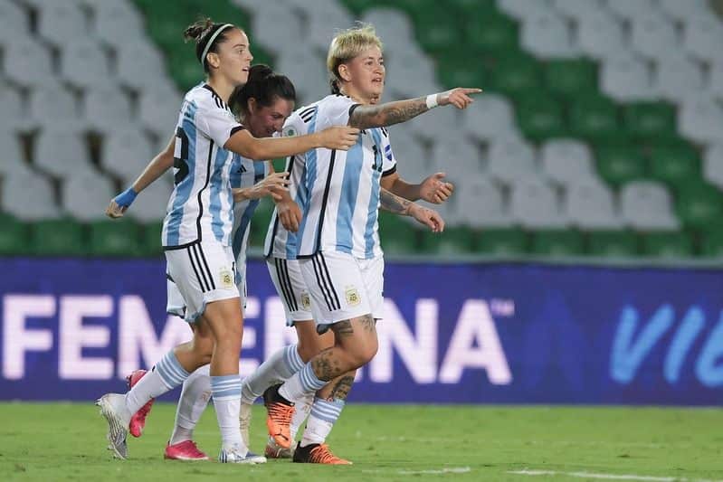 Argentina 4-0 Perú Foto Copa América