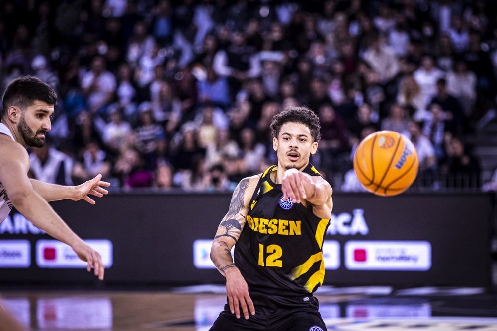 Jonah Radebaugh potenciará el juego exterior de Valencia Basket. Fuente: FIBA Champions League Basketball.