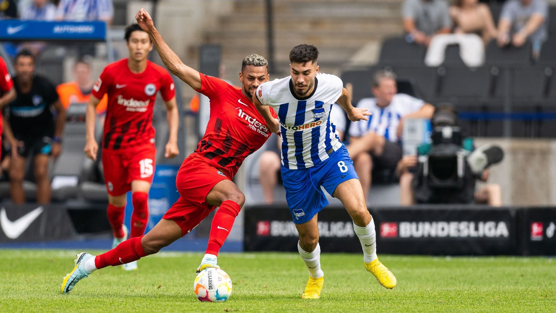 Hertha Berlín 1-1 Eintracht Frankfurt: la 'Diva' lleva 10 partidos sin ganar por Bundesliga. Foto: (@HerthaBSC).