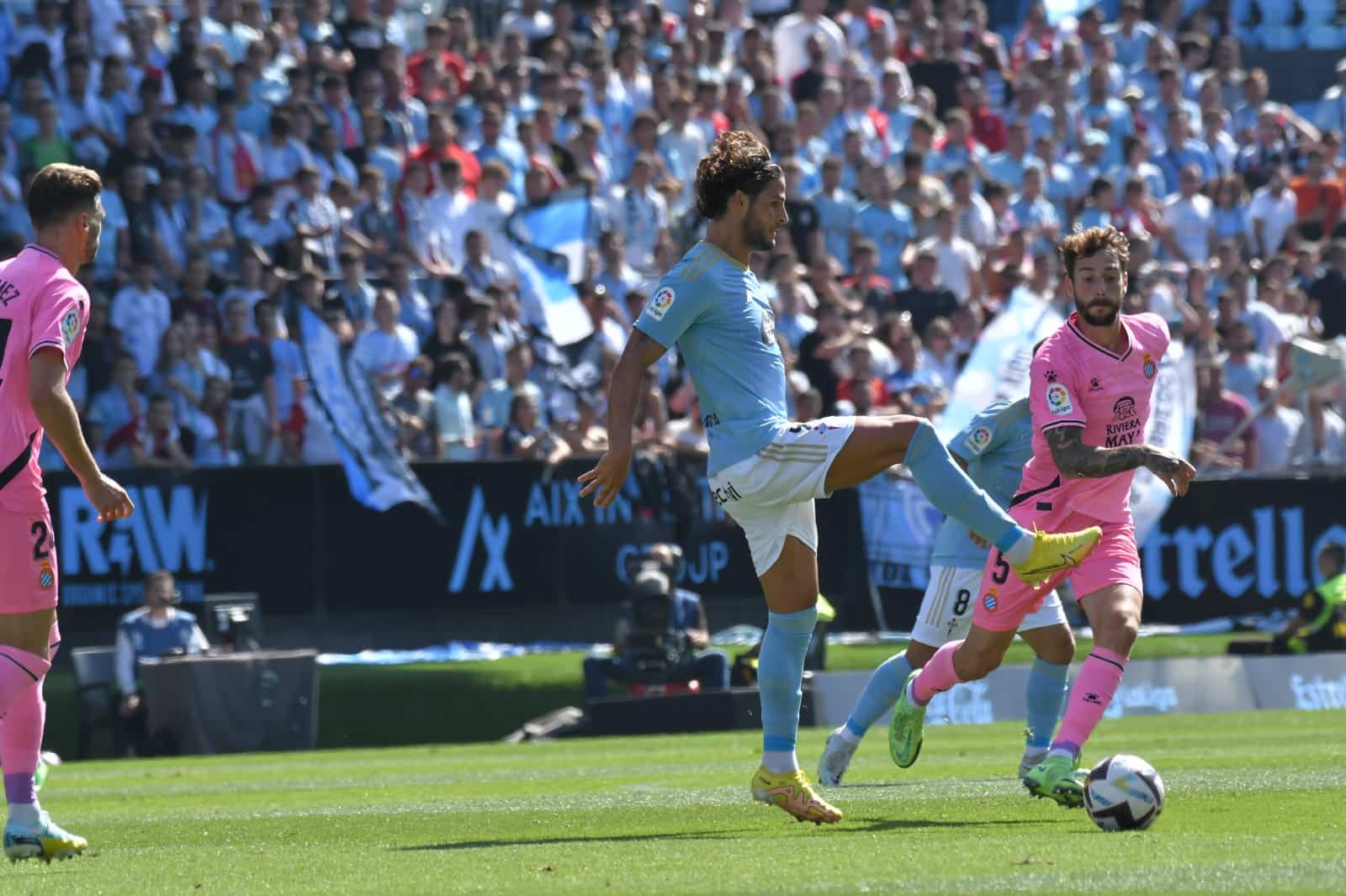 Gonçalo Paciência fue el autor del 2-0 | Foto: @RCCelta