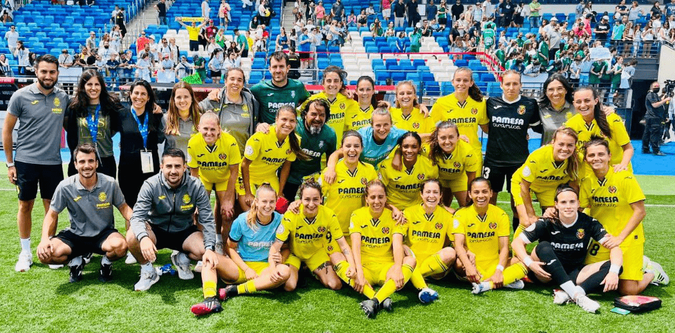 foto del twitter del Villarreal femenino @CVFFemenino