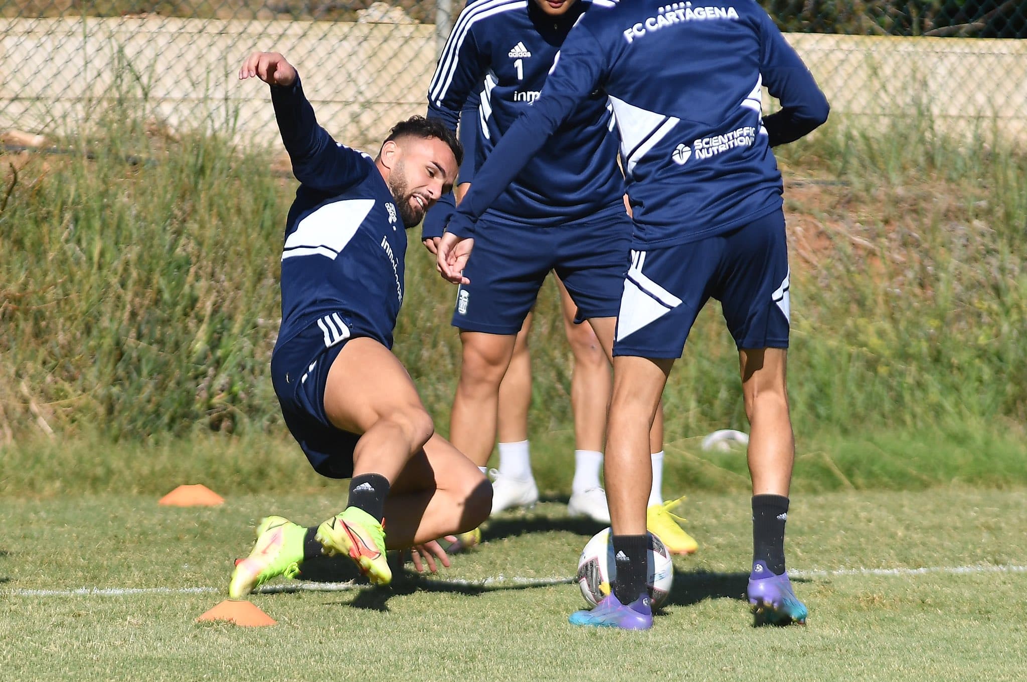 Entrenamiento del Cartagena. Foto: FC Cartagena