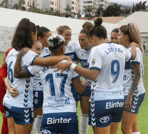Imagen extraída de la cuenta oficial de Twitter del UDG Tenerife