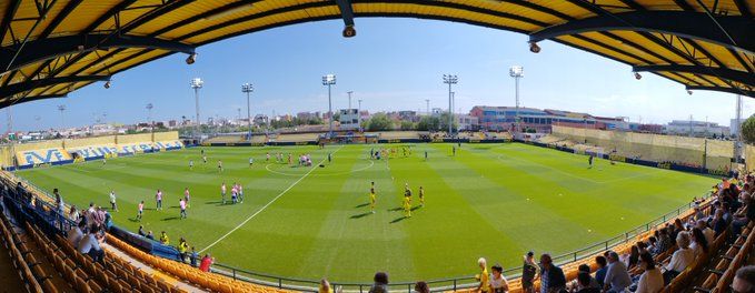 Imagen previa al encuentro. Fuente:  @CanteraGrogueta