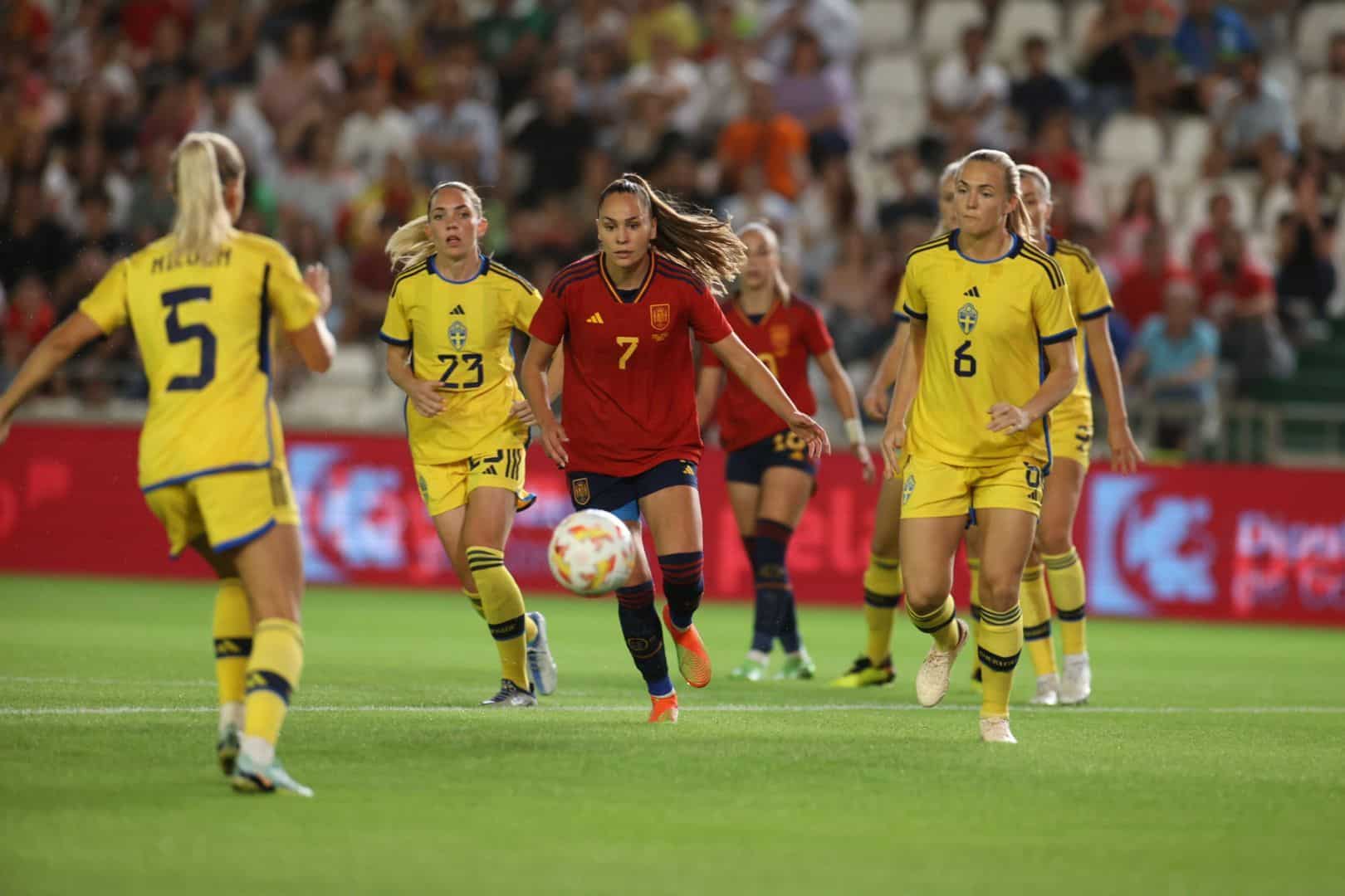 Imagen de un lance del juego. Fuente: @Sefutbolfem