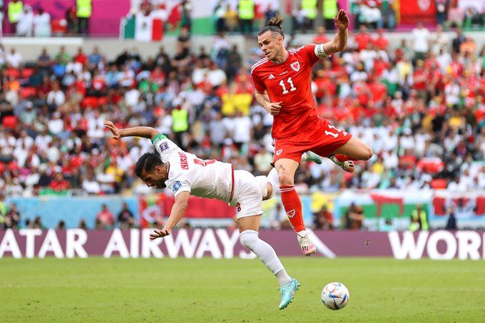 Bale frente a Irán