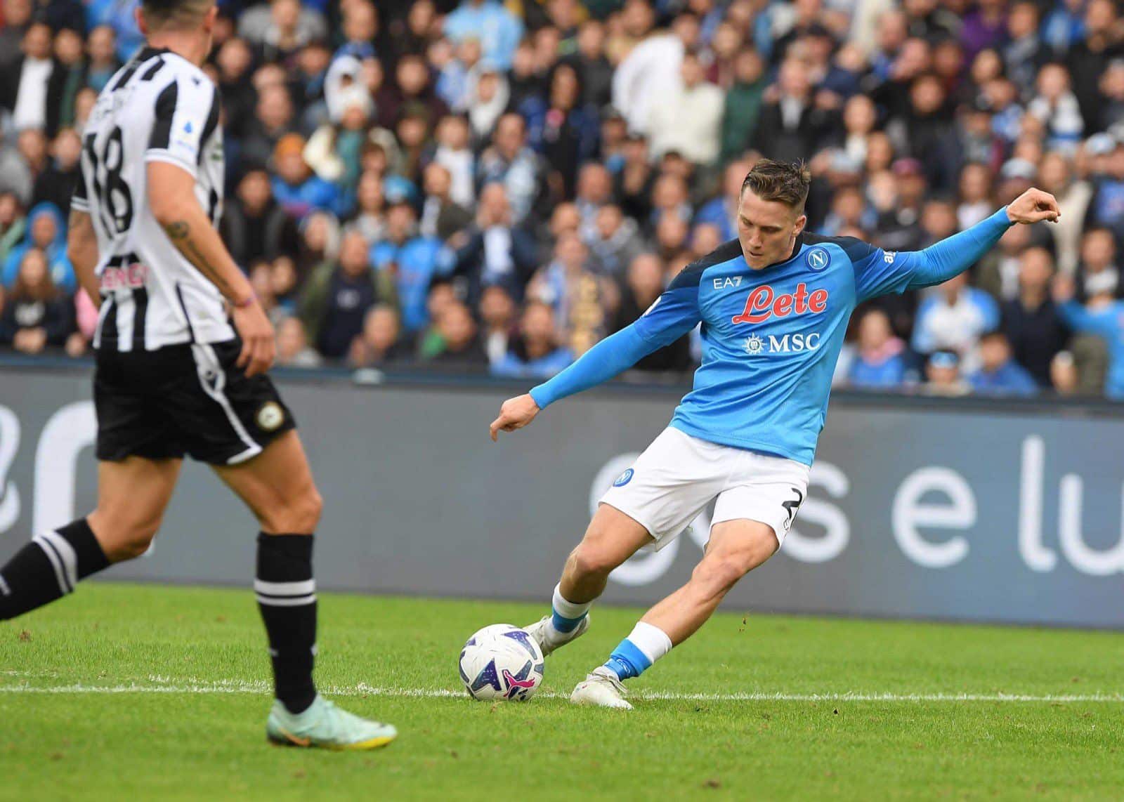 Napoli 3-2 Udinese: los sureños llevan sumando de a tres en 11 partidos consecutivos. Fuente: (@sscnapoli).