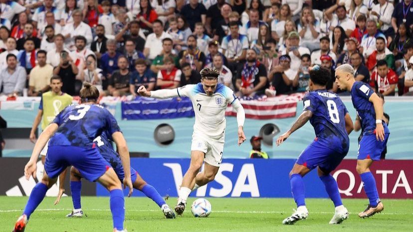 Grealish en un Inglaterra-USA