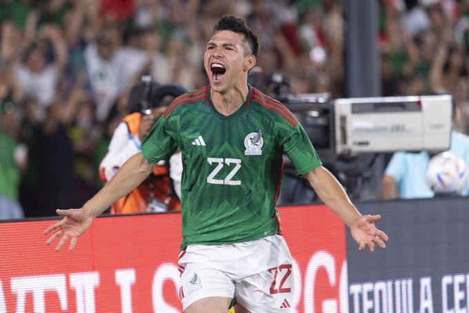 Hirving Lozano, jugador mexicano de Napoli.