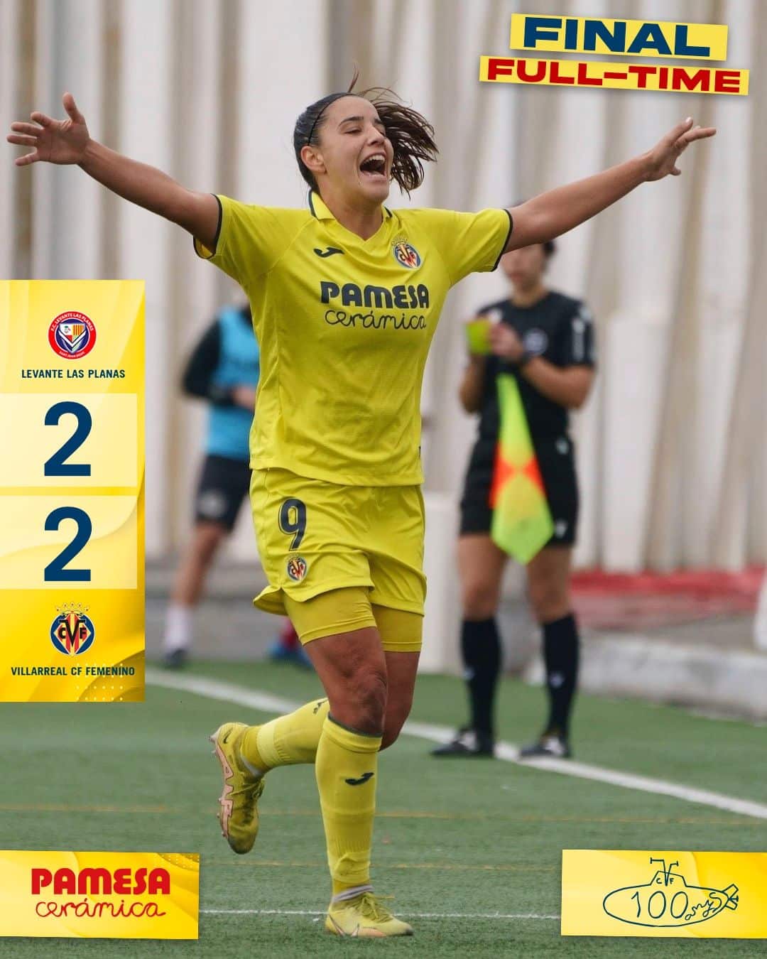 Imagen del twitter del Villareal Femenino