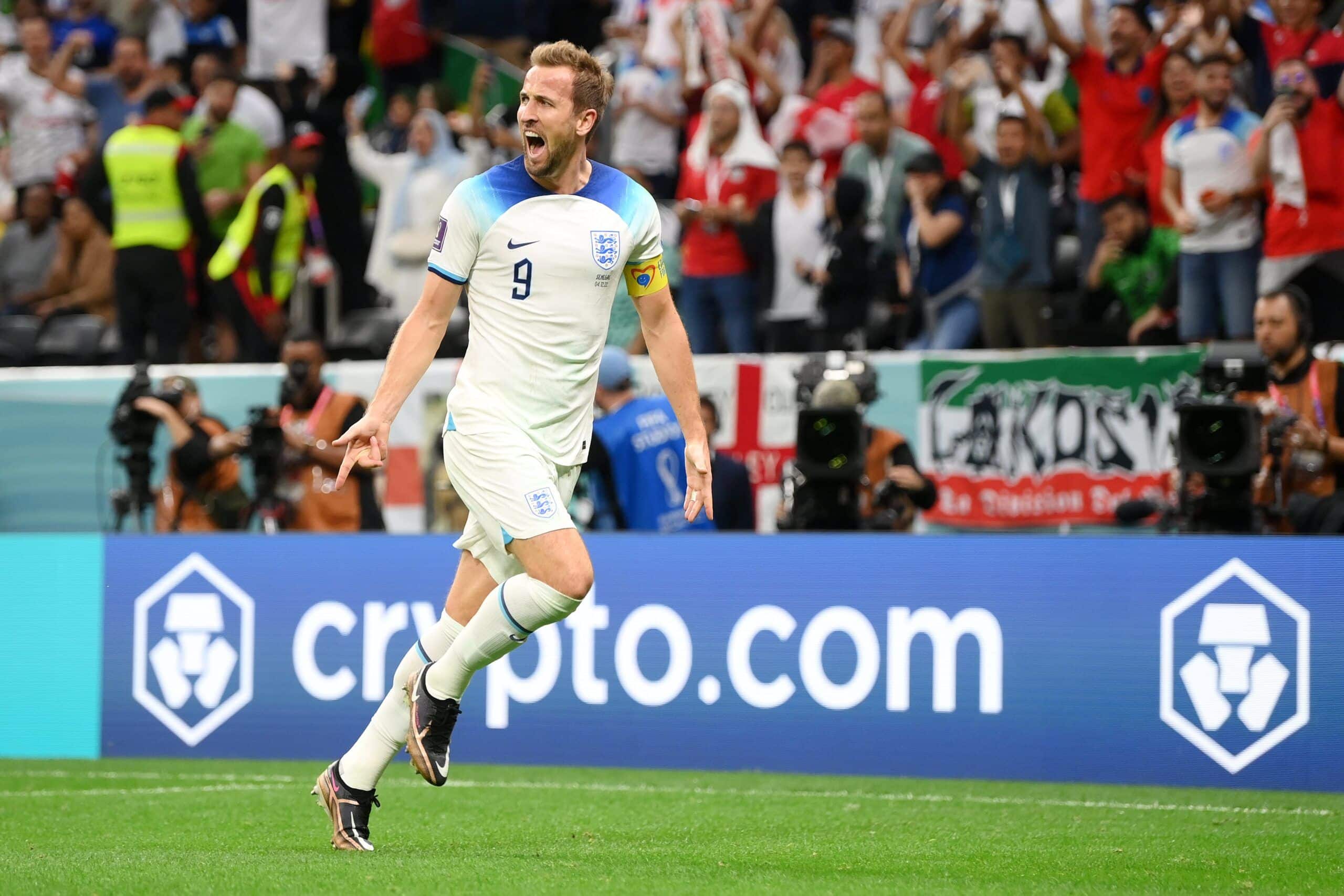 Kane celebra su gol frente a Senegal (Foto: @England)