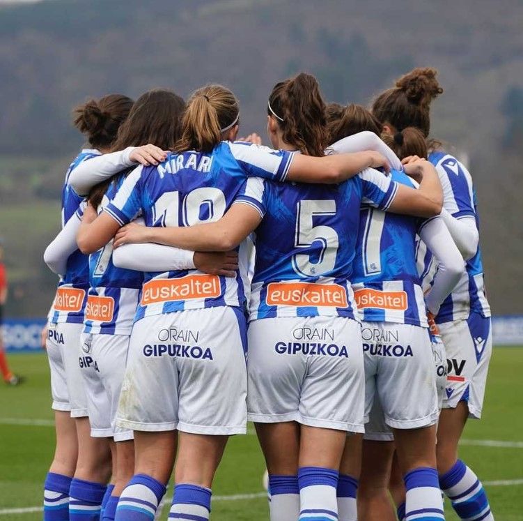 Foto del Instagram de la Real Sociedad Femenino