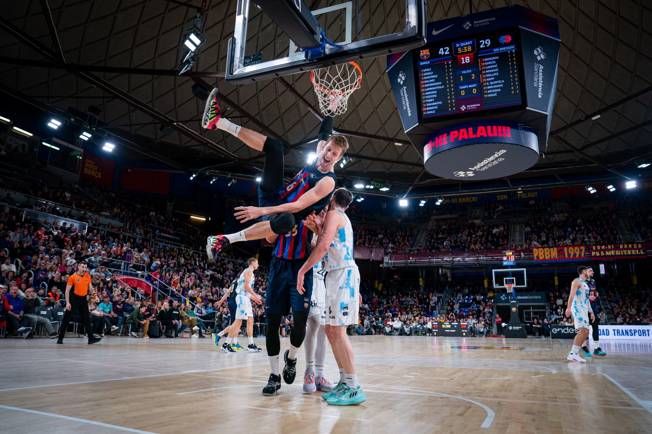 Mate de Vesely ante el Rio Breogán // Acb photo