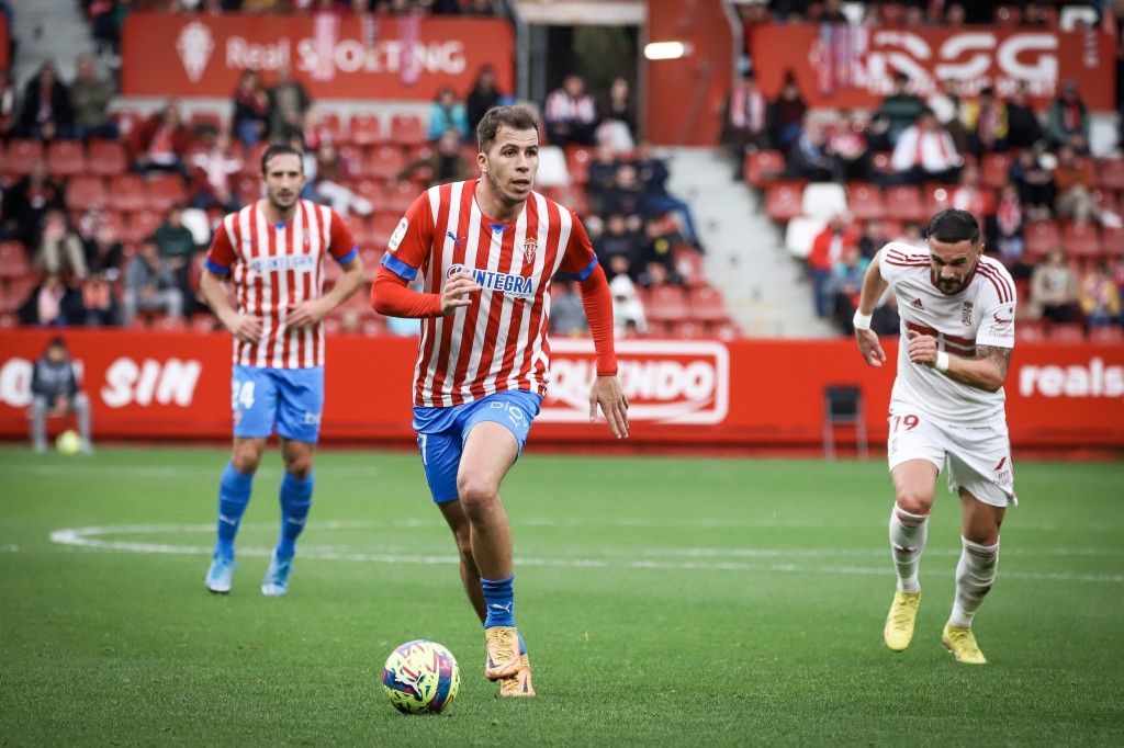 Christian Rivera frente al Albacete en la primera vuelta