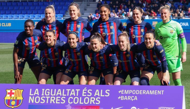 El once inicial del FC Barcelona en la jornada de hoy. Fuente: Grada.3