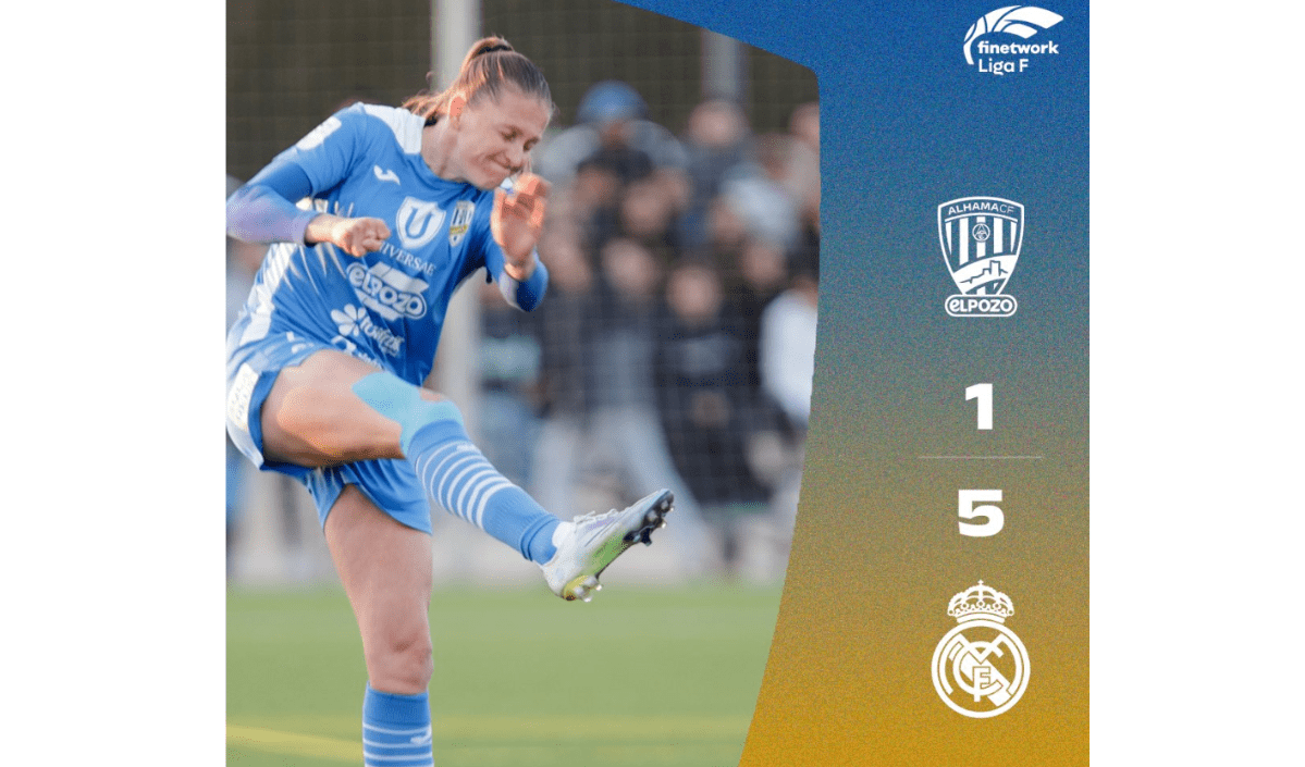 Infografía publicada por el Alhama El Pozo tras el final de partido. Fuente: Twitter Oficial del Alhama CF (@AlhamaElPozo)