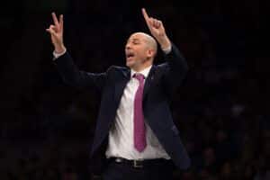 Joan Peñarroya, entrenador de Cazoo Baskonia