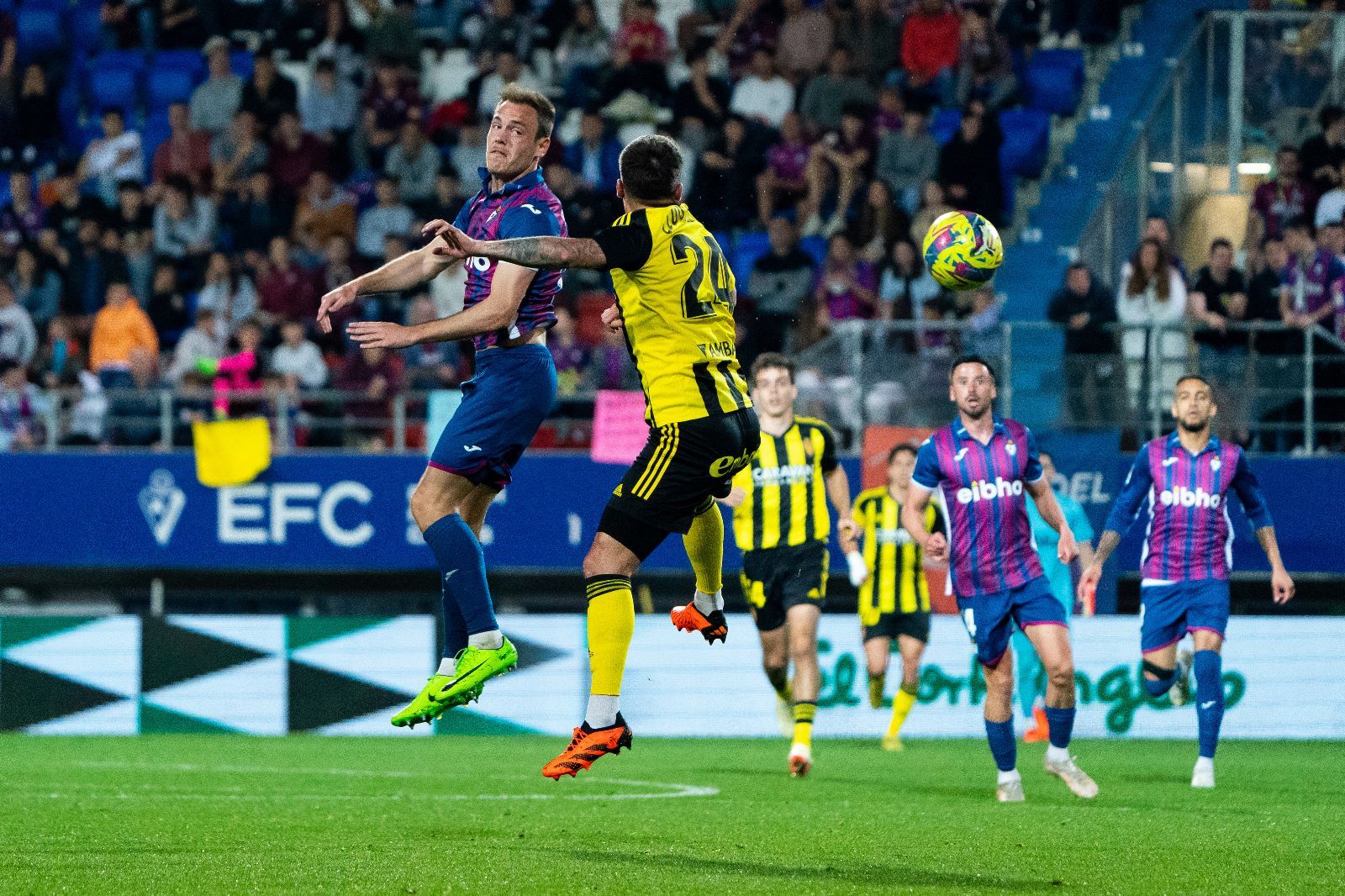 Imagen de un lance del juego. Fuente: @SDEibar