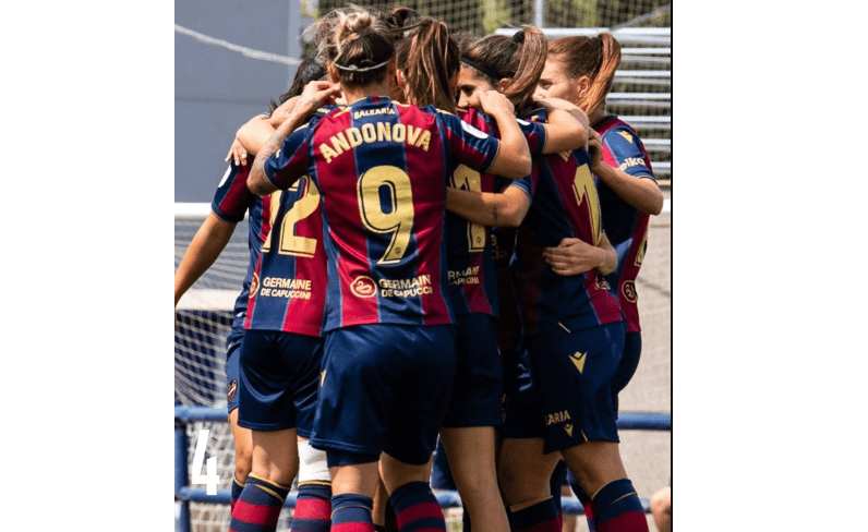 El Levante UD termina la temporada en tercera posición. Fuente: Twitter Oficial del Levante UD (@LUDfemenino)