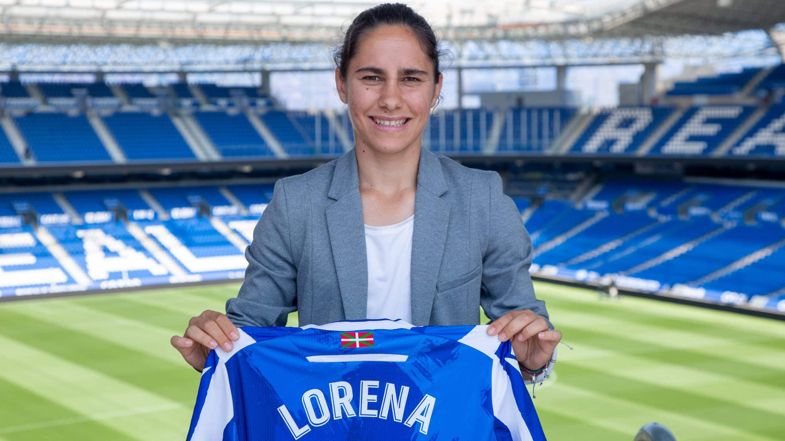 Lorena Navarro ficha por la Real Sociedad hasta 2025. Fuente: Twitter Oficial de la Real Sociedad (@RealSociedadFEM)