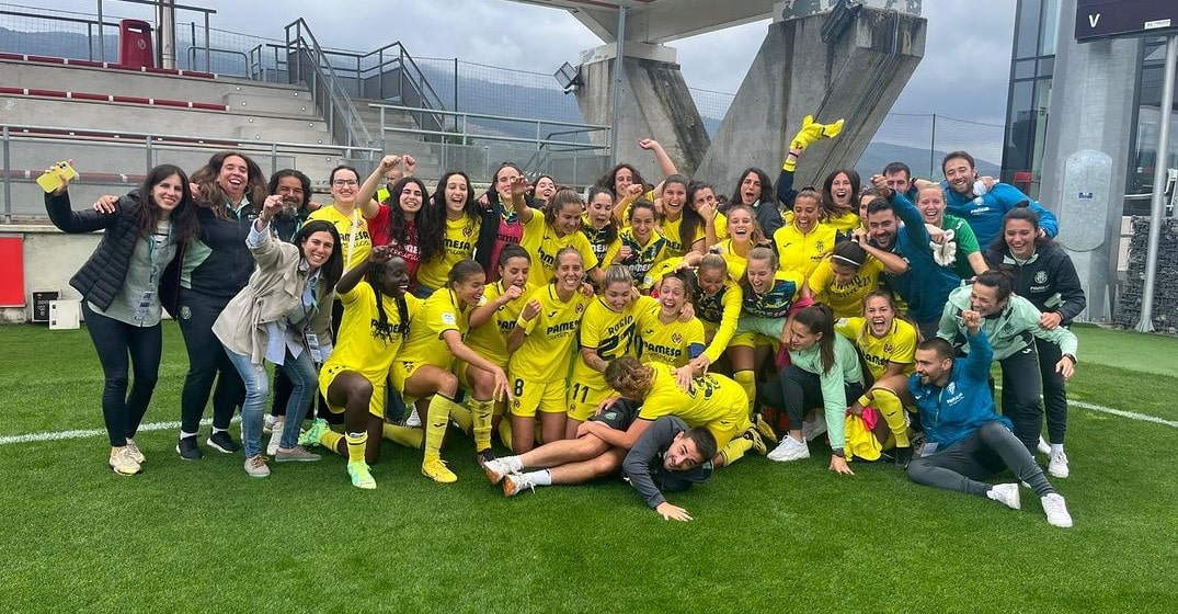 El Villarreal CFF seguirá en la Liga F la temporada que viene. Fuente: Instagram Oficial del Villarreal CFF (@cvffemenino)