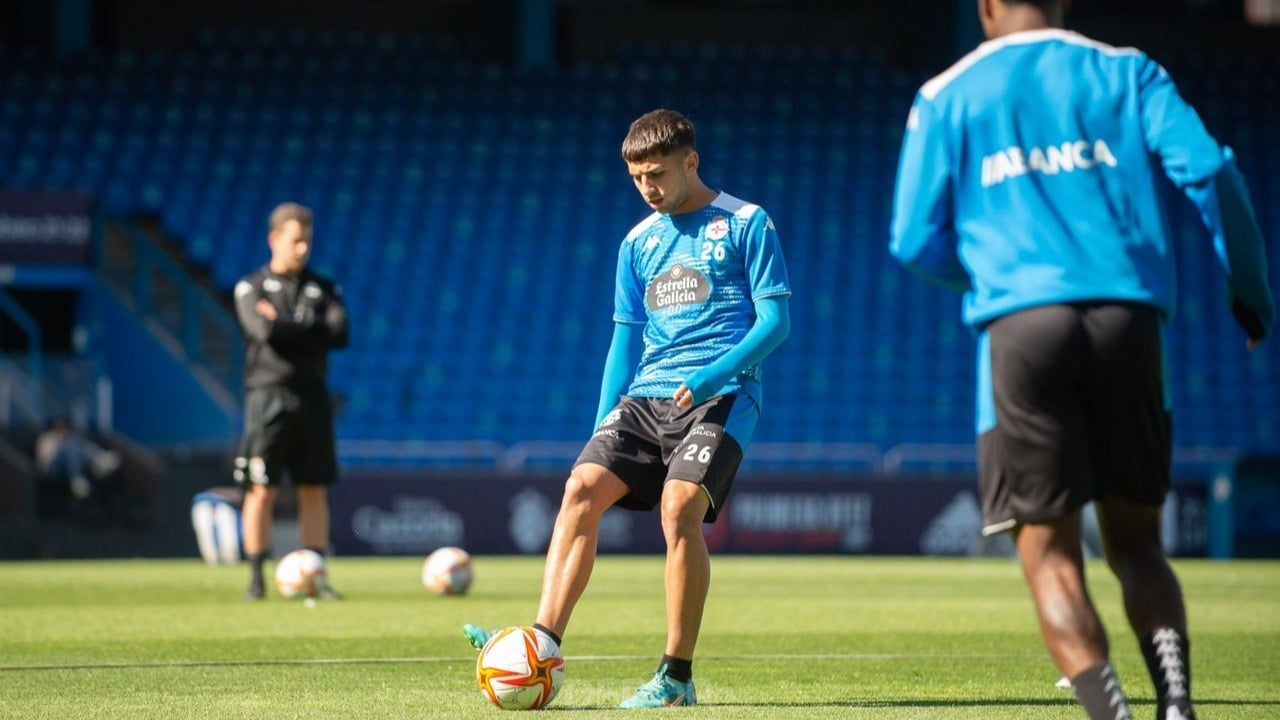 Yeremay en un entrenamiento