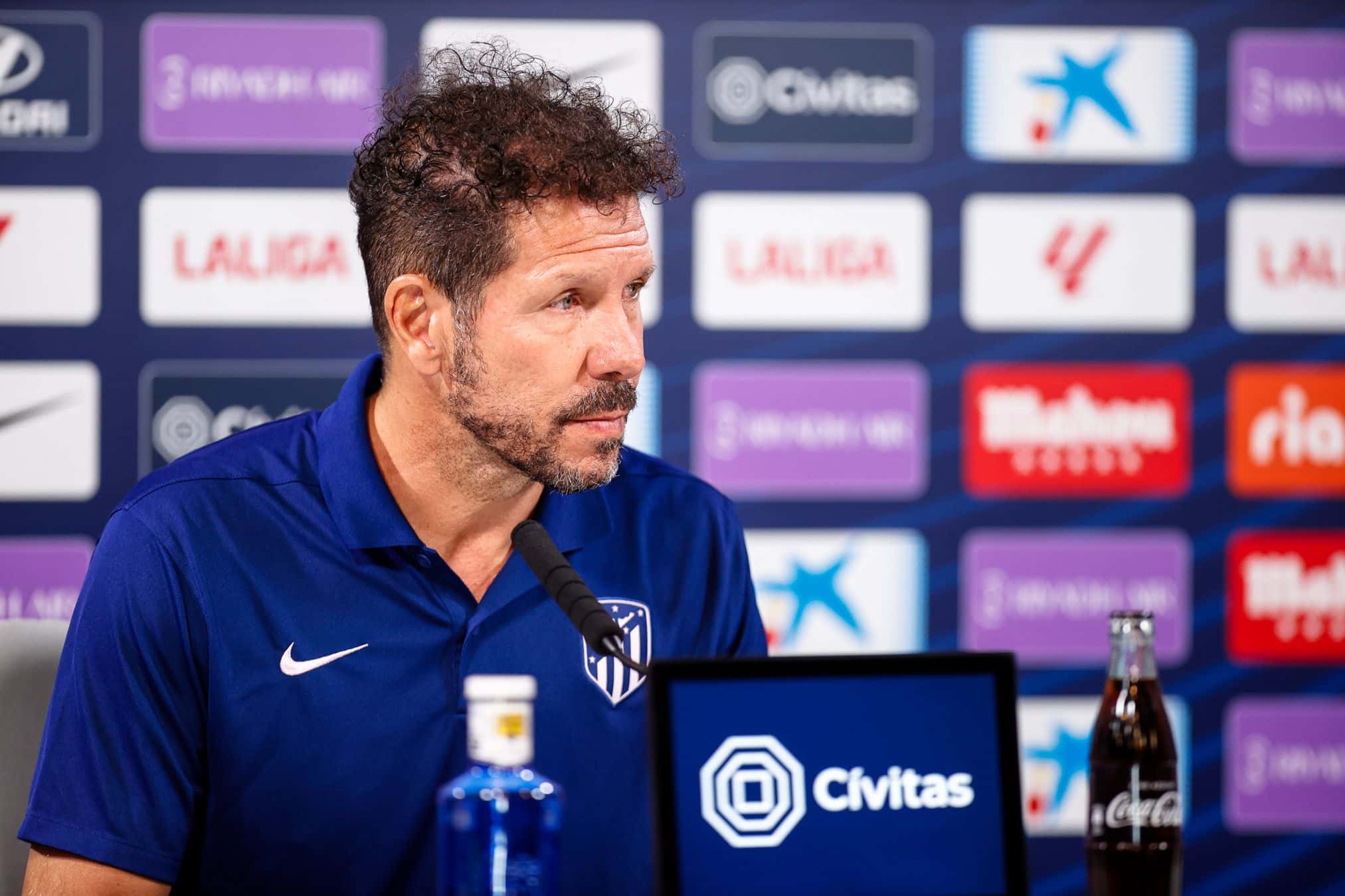 Simeone con seis pizarras lidera la general de nuestro ranking. Imagen: Atlético de Madrid